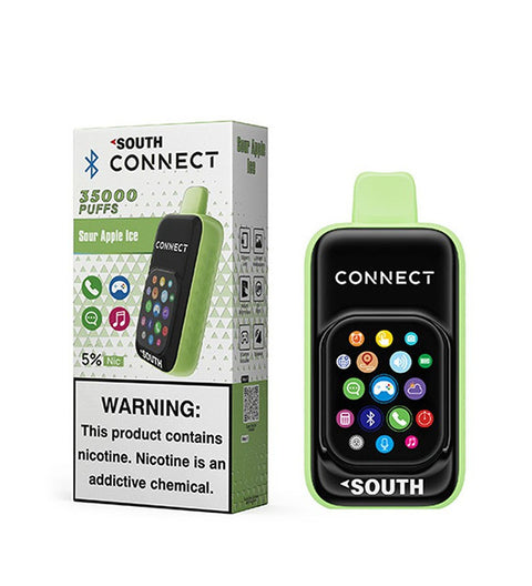 Vaper Desechable South Connect Sour Apple - 35000 Puff
