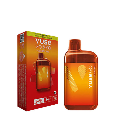 Vaper Desechable Vuse Go Golden Red - 3000 Puff