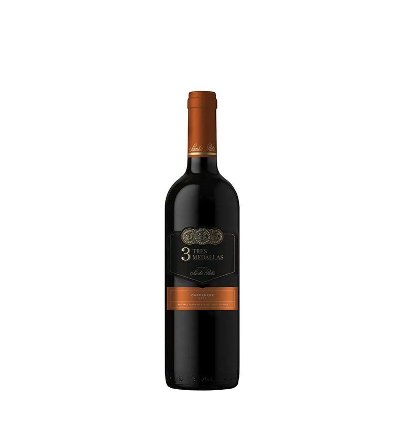 Wine 3 Medals Carmenere Bottle - 750ml