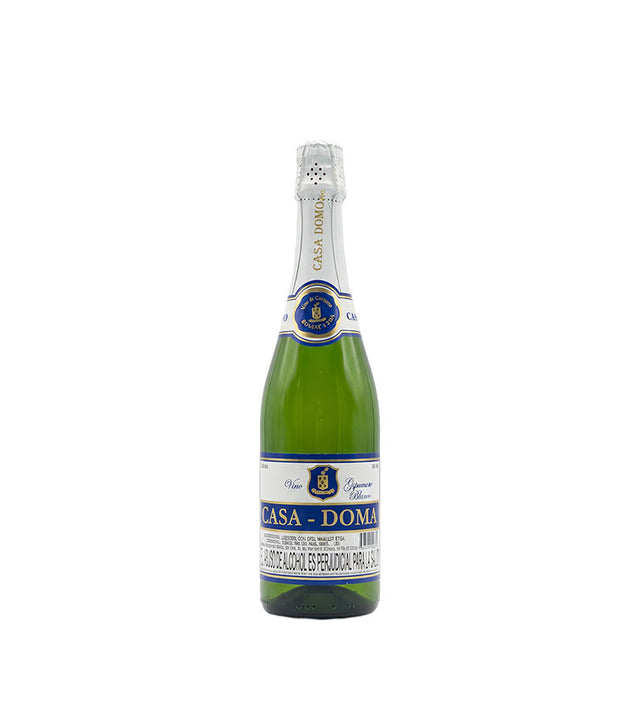 Botella de vino espumoso Casa Doma Brut de 750 ml