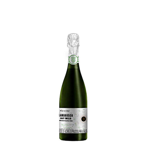 Sparkling Wine Lambrusco Piccini White Bottle - 750ml