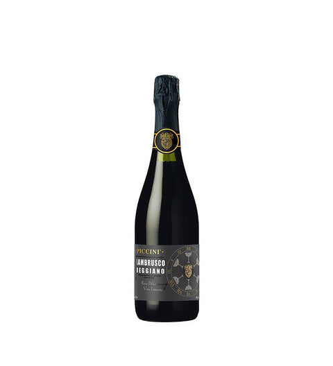 Sparkling Wine Lambrusco Piccini Red Bottle - 750ml