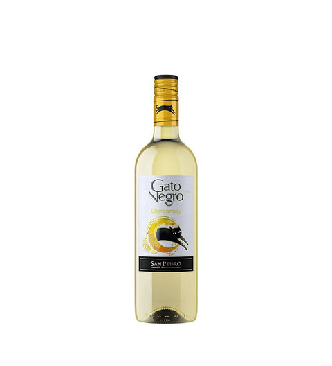 Black Cat Wine Chardonay Bottle - 750ml