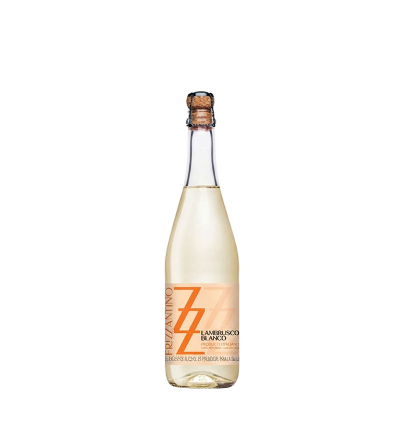 Vino Espumoso Lambrusco Frizzantino Blanco Botella - 750ml