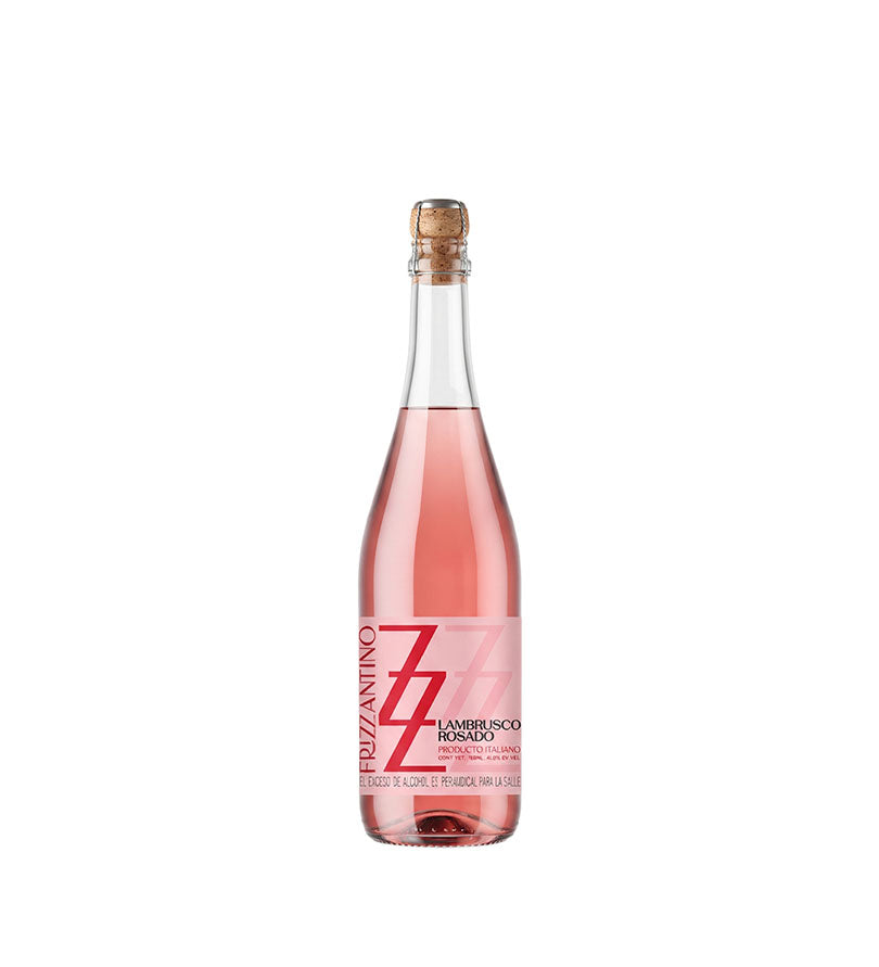 Vino Espumoso Lambrusco Frizzantino Rosado Botella - 750ml