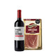 Combo Vino Finca las Moras Bonarda + Jamón Serrano