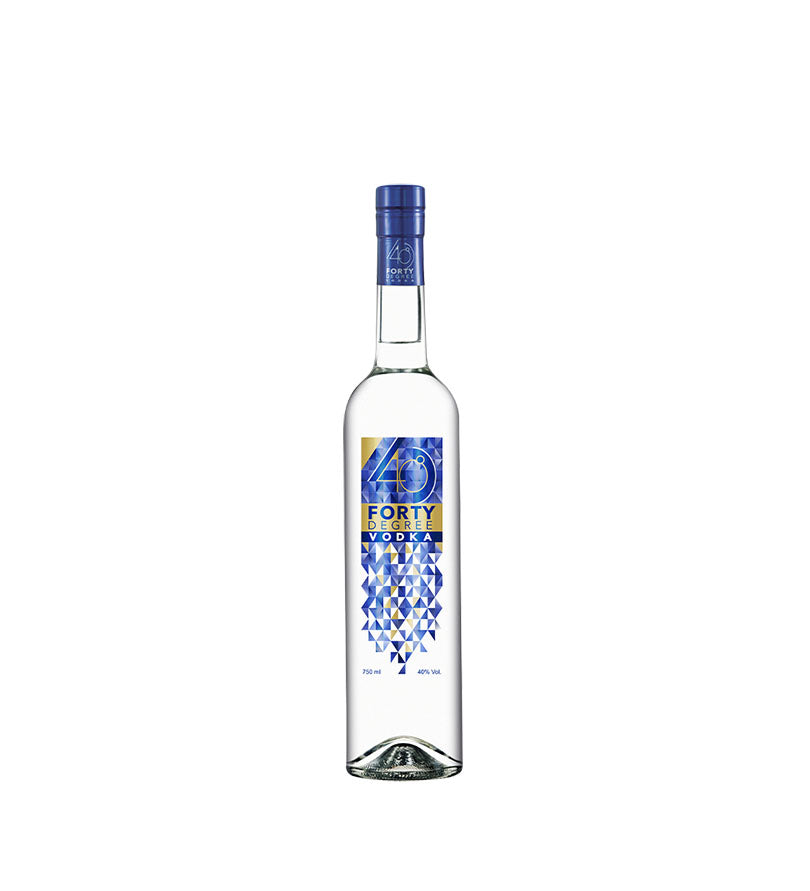 Vodka Forty Degree Botella - 750ml