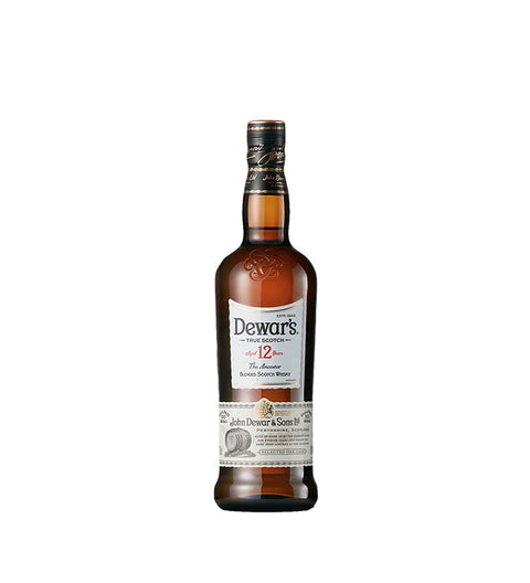 Whiskey Dewars 12 Years Bottle - 750ml