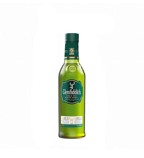 Whisky Glenfiddich Single Malt 12 Años Miniatura - 50ml
