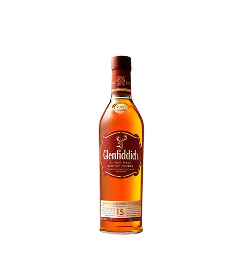 Glenfiddich Single Malt Whiskey 15 Years Bottle - 750ml
