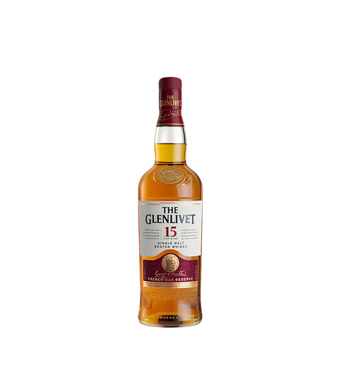 Whiskey The Glenlivet Single Malt 15 Years Bottle - 700ml