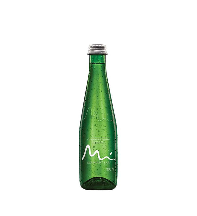 Agua Manantial Con Gas Vidrio Botella - 300ml - Licores Medellín