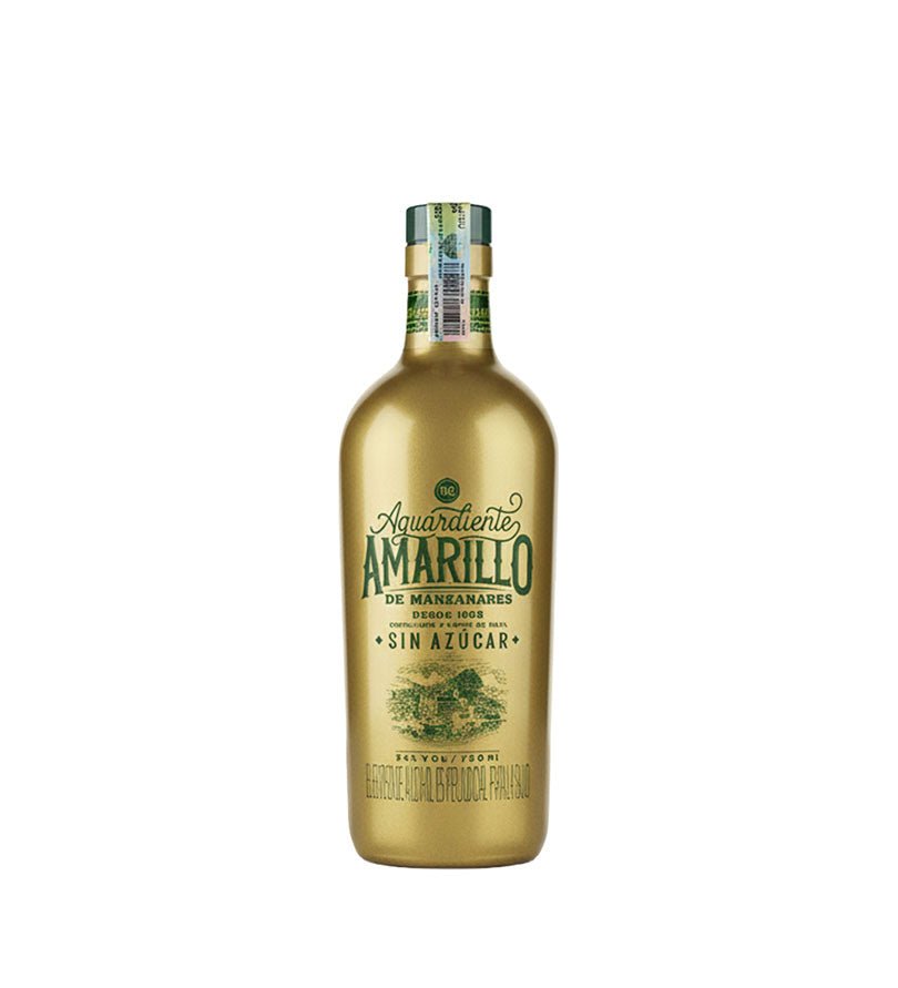 Aguardiente Amarillo de Manzanares Botella - 750ml - Licores Medellín