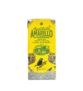 Aguardiente Amarillo de Manzanares Tetra - 1L - Licores Medellín