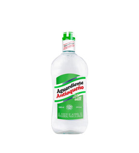 Aguardiente Antioqueño Tapa Verde Litro Vidrio - 1L - Licores Medellín