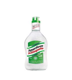 Aguardiente Antioqueño Tapa Verde Media - 375ml - Licores Medellín