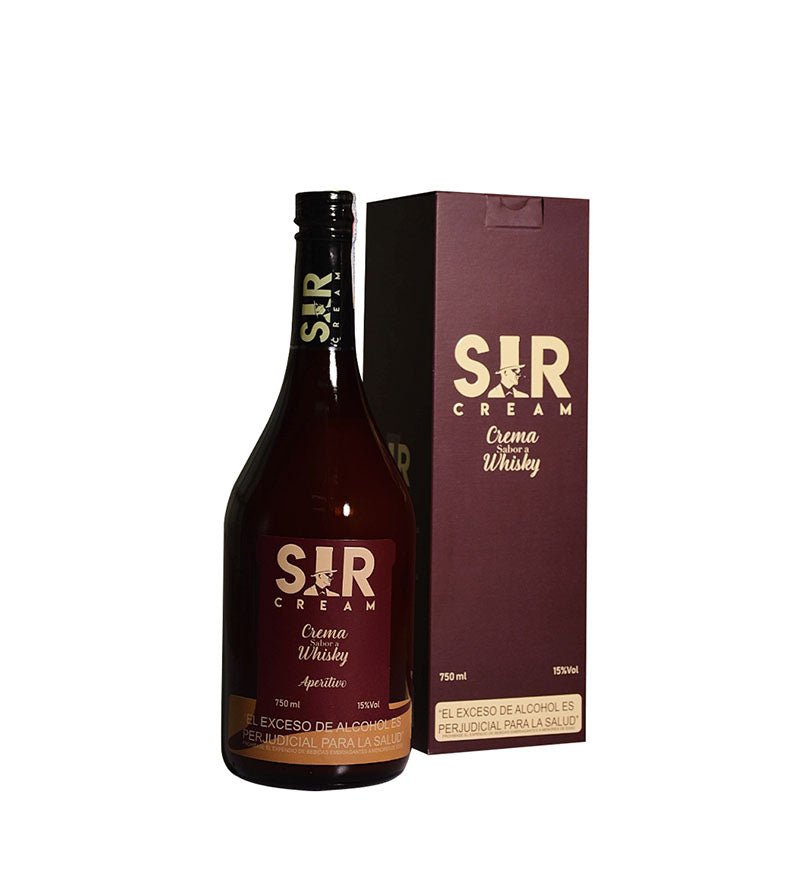 Botella de Aperitivo Crema de Whisky Sir Cream de 750 ml