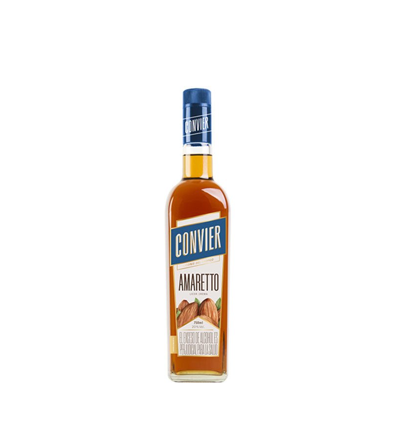 Botella de Licor Amaretto Convier de 750 ml