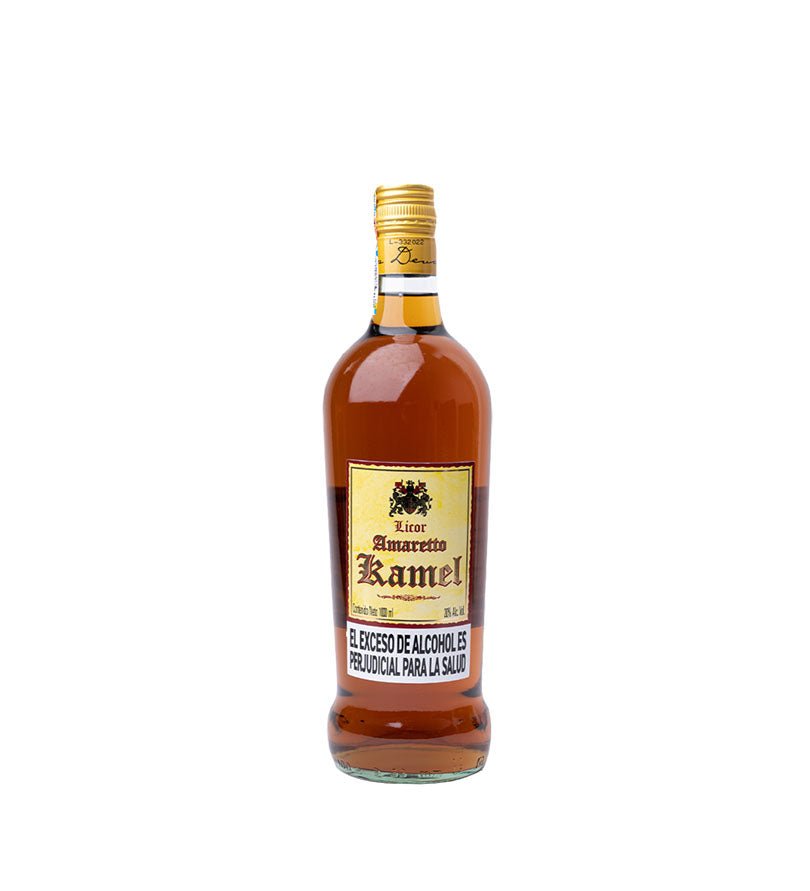 Botella de licor Amaretto Kamel de 1 litro