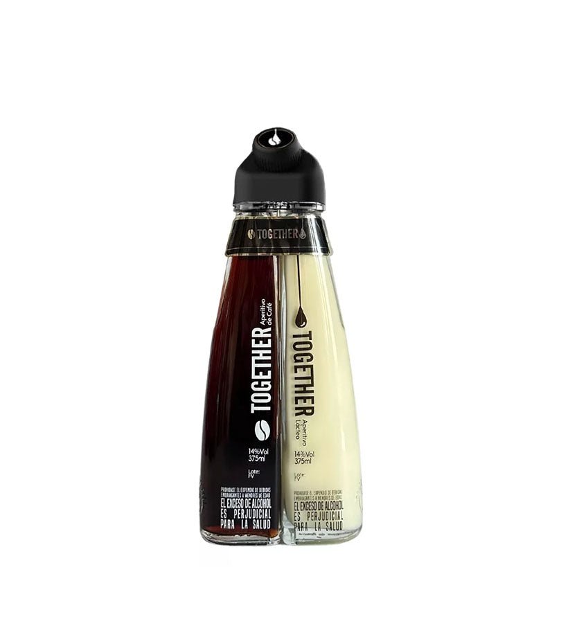 Botella de licor de café y lácteo Together de 750 ml