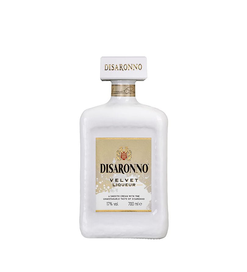 Botella de crema de licor Disaronno Velvet de 700 ml