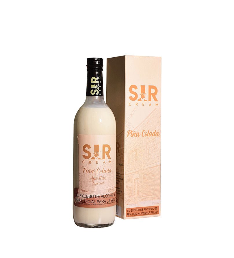 Botella de Aperitivo Piña Colada Sir Cream de 750 ml