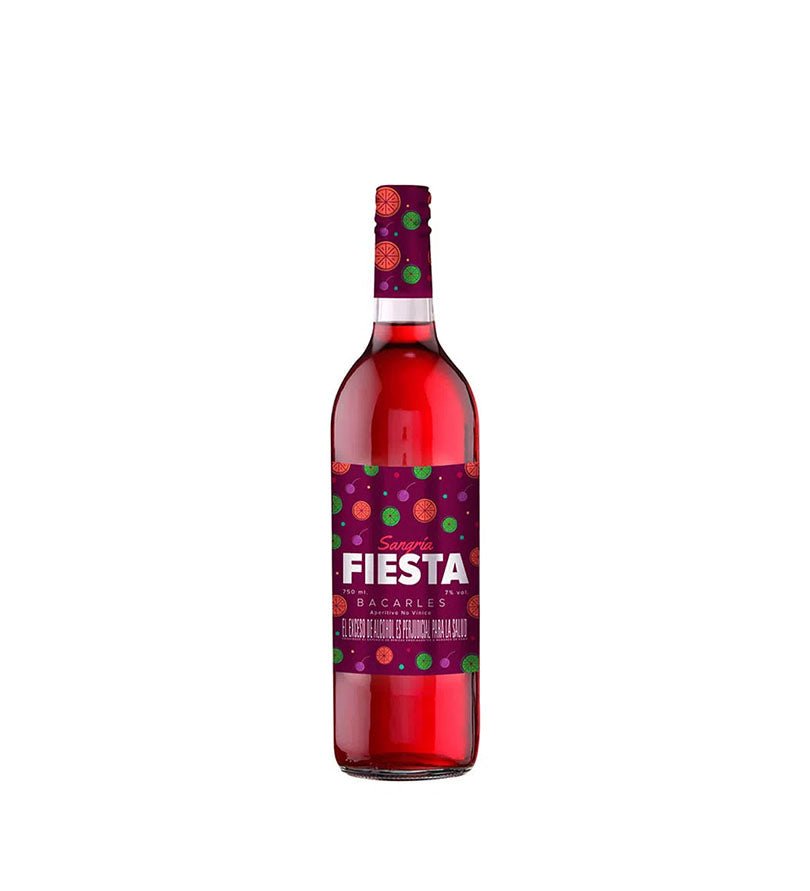 Botella de Aperitivo Sangría Fiesta Bacarles de 750 ml