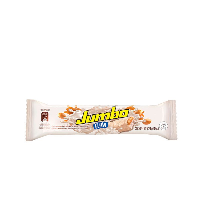 Barra de chocolatina Jumbo Flow Blanca de 48 g