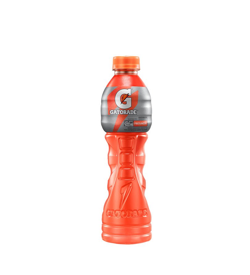 Botella de bebida Gatorade sabor tropical de 500 ml