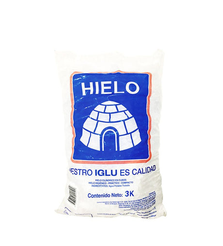 Bolsa de Hielo Iglú Grande - 3K - Licores Medellín