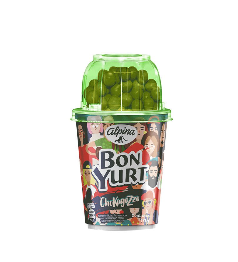Empaque de Bonyurt Chokogozzo Alpina de 175 g