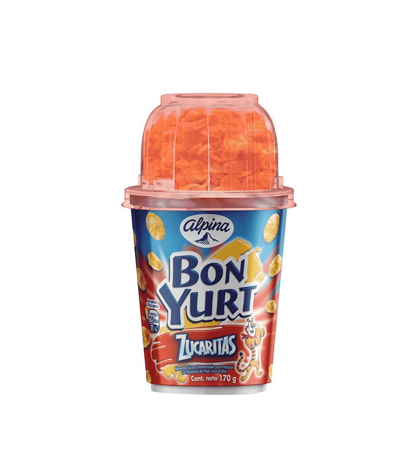 Empaque de Bonyurt Zucaritas Alpina de 170 g