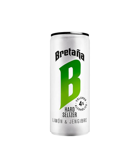 Bretaña Hard Seltzer Limón & Jengibre - 269ml - Licores Medellín