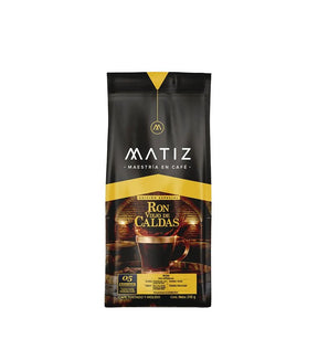 Café Molido Matiz Edición Ron Viejo de Caldas - 240g - Licores Medellín