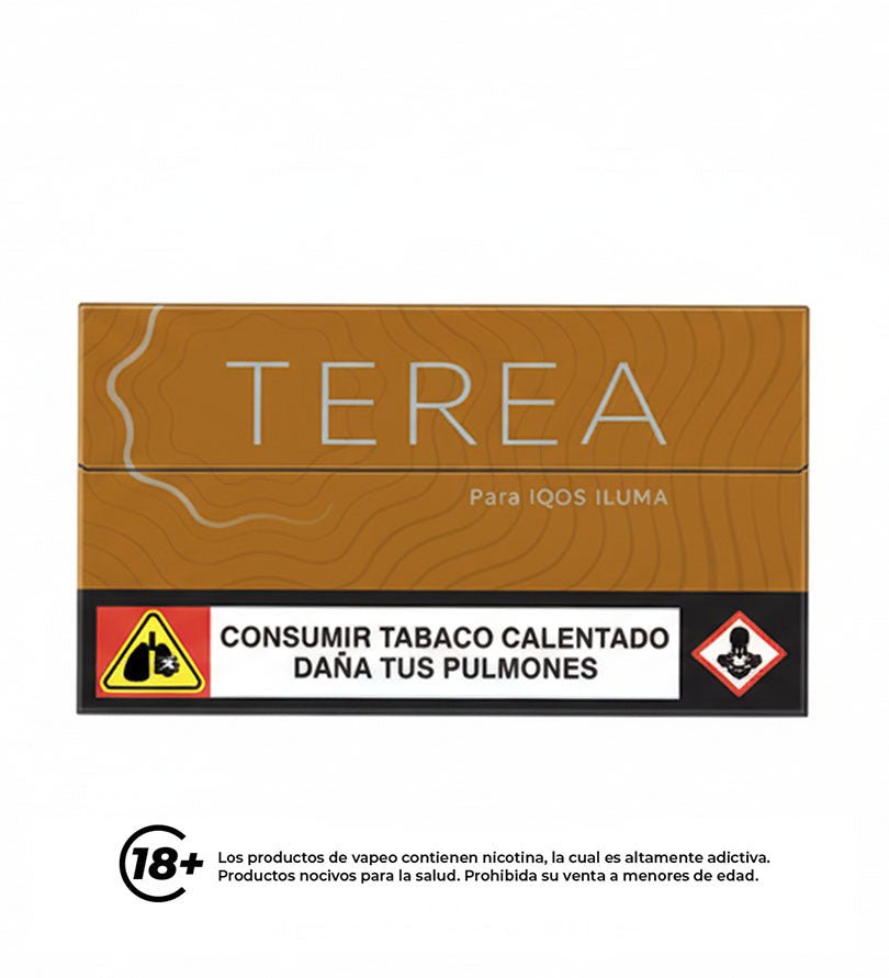 Cajetilla de TEREA Amber