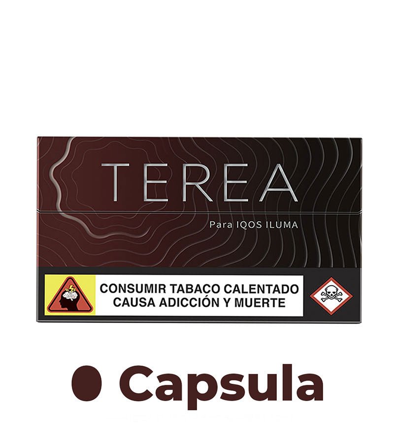 Cajetilla de TEREA Black Scarlet Cápsula