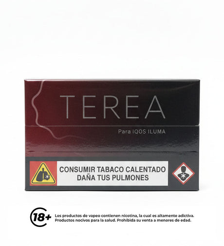 Cajetilla Terea Black Scarlet - Licores Medellín