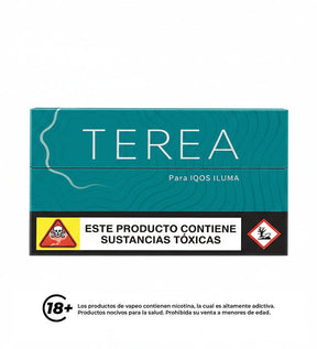 Cajetilla Terea Turquoise - Licores Medellín