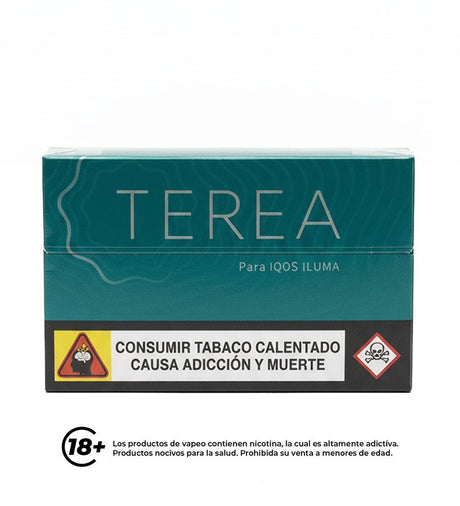 Cajetilla Terea Turquoise - Licores Medellín