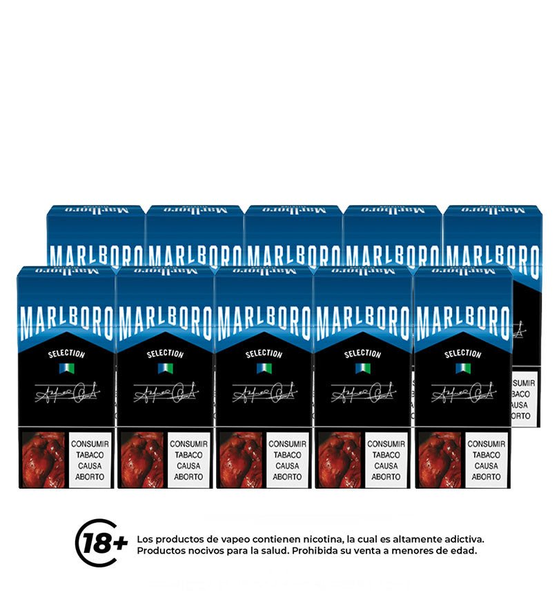 Cartón Medio Cigarrillo Chesterfield Green - 10 Cajetillas - Licores Medellín