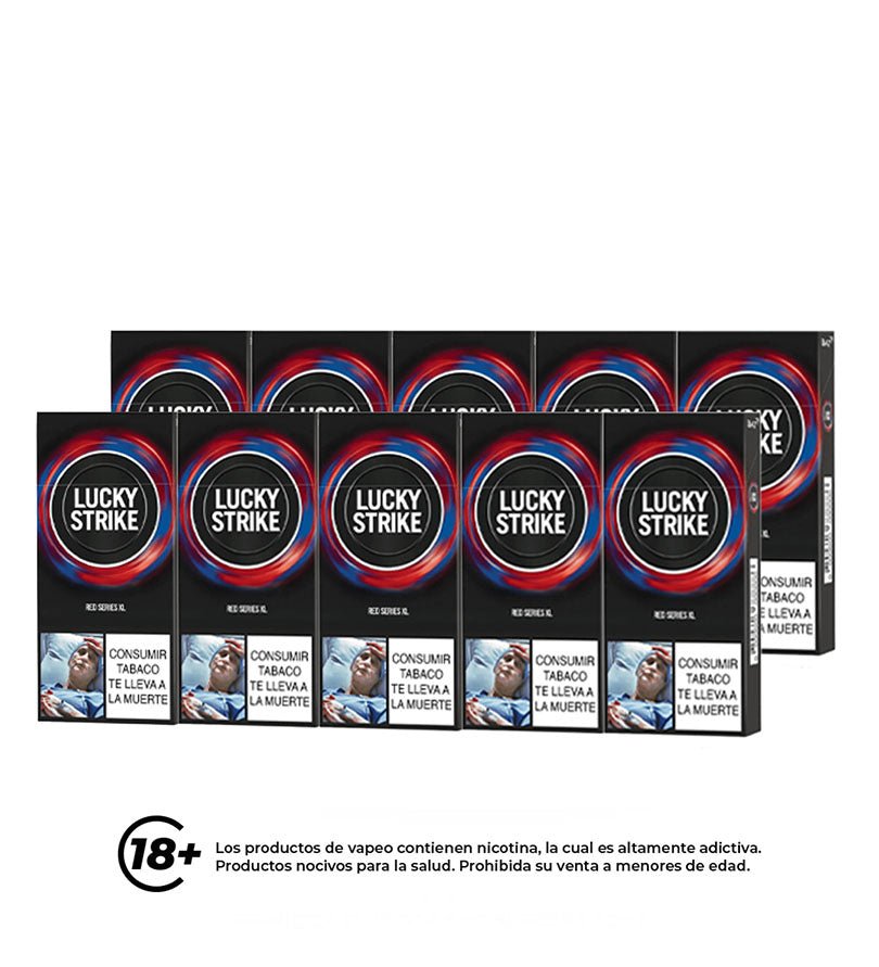 Cartón Medio Cigarrillo Lucky Daiquiri - 20 Cajetillas - Licores Medellín