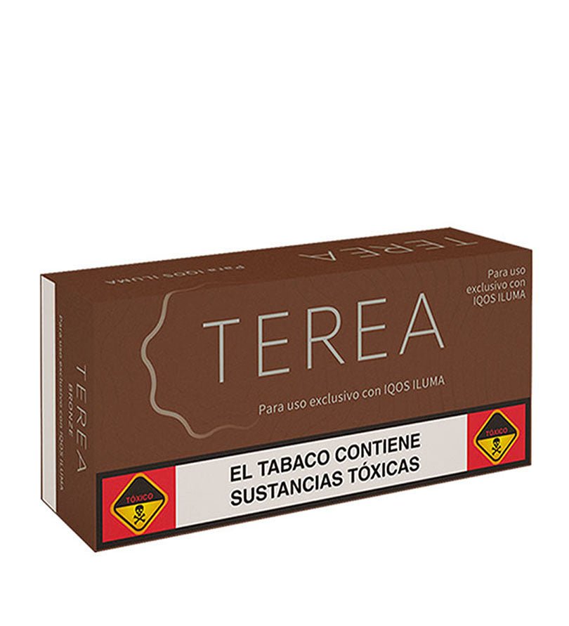 Cartón de 10 cajetillas de TEREA Bronze