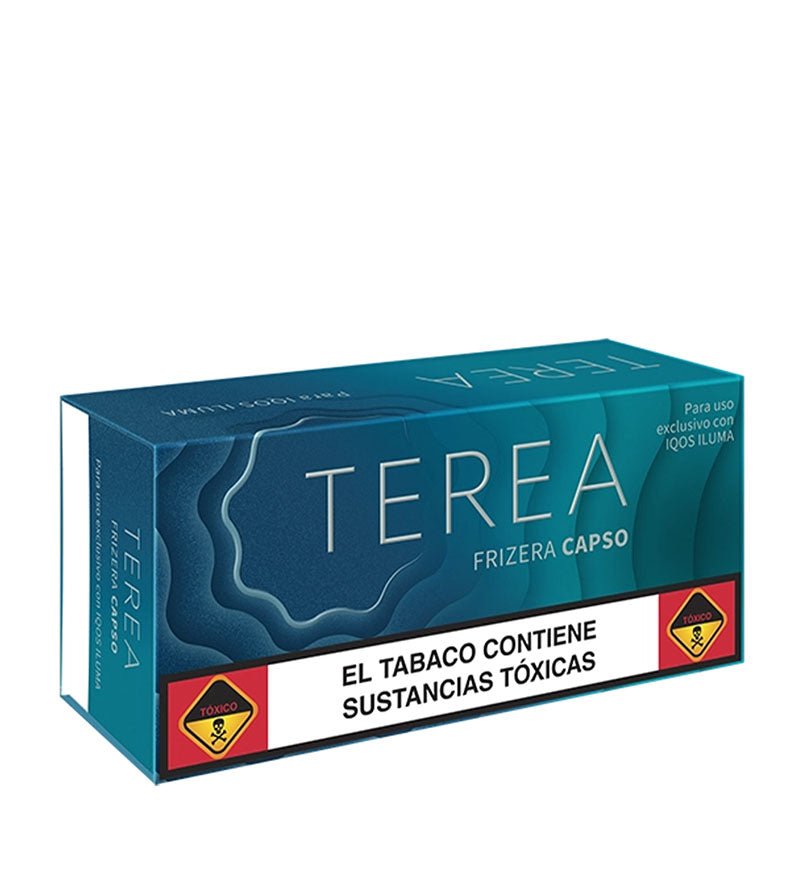 Cartón de 10 cajetillas de TEREA Frizera Cápsula