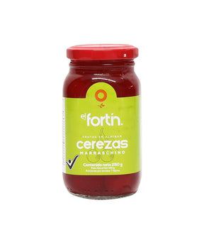 Cerezas en Conserva Marrasquino El Fortín - 250g - Licores Medellín