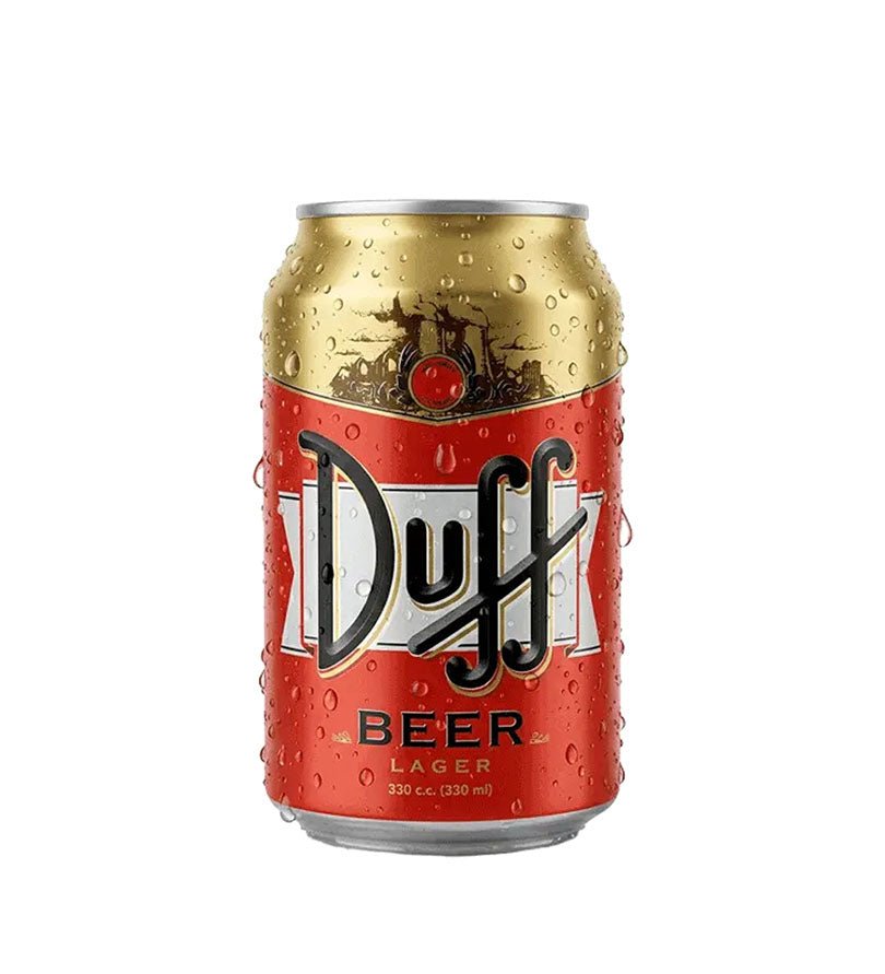 Cerveza Duff Beer Lata - 330ml - Licores Medellín