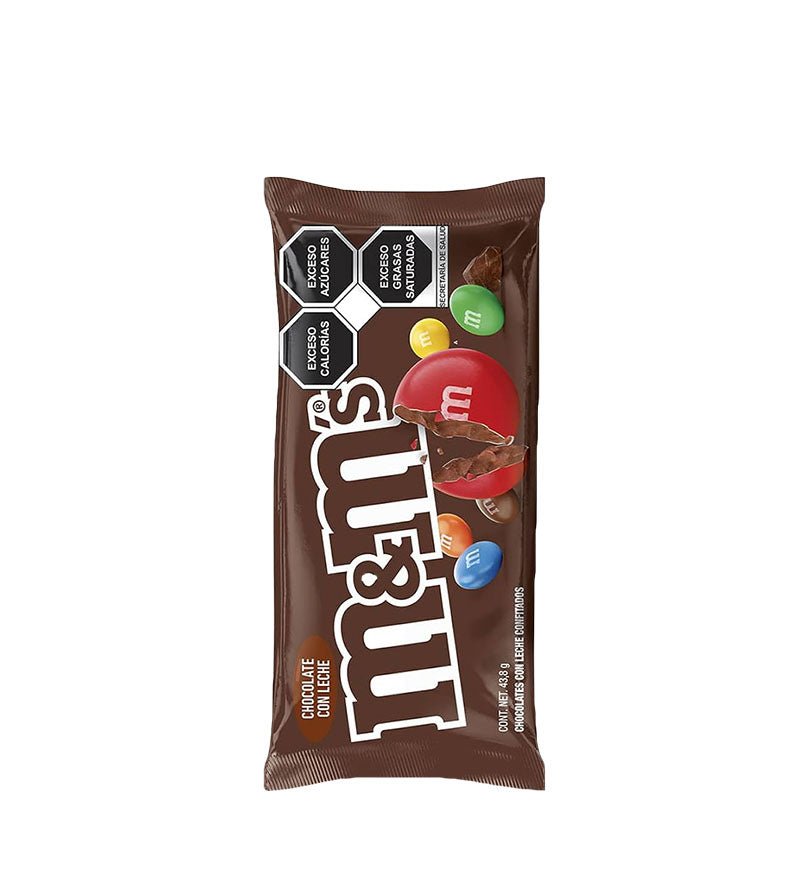 Chocolate de Leche M&M's - 43,8g - Licores Medellín