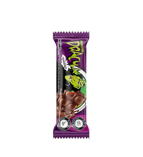 Chocolatina Drácula Fresa - 42g - Licores Medellín