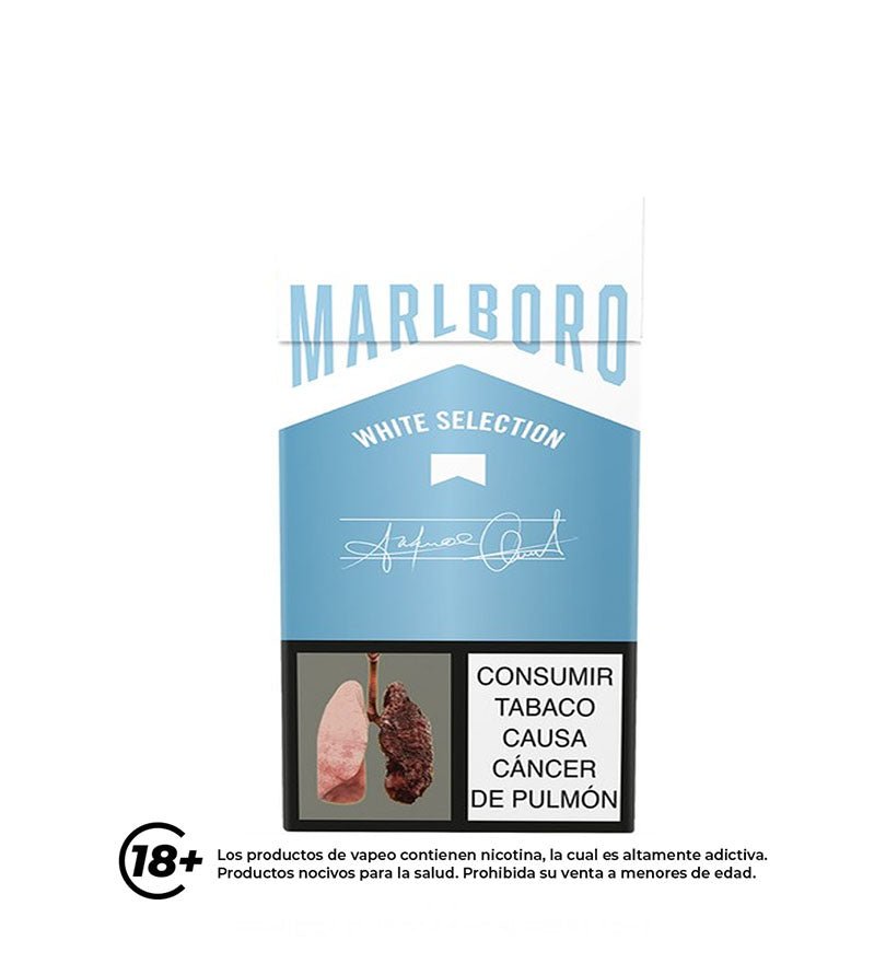 Cajetilla de cigarrillos Chesterfield White