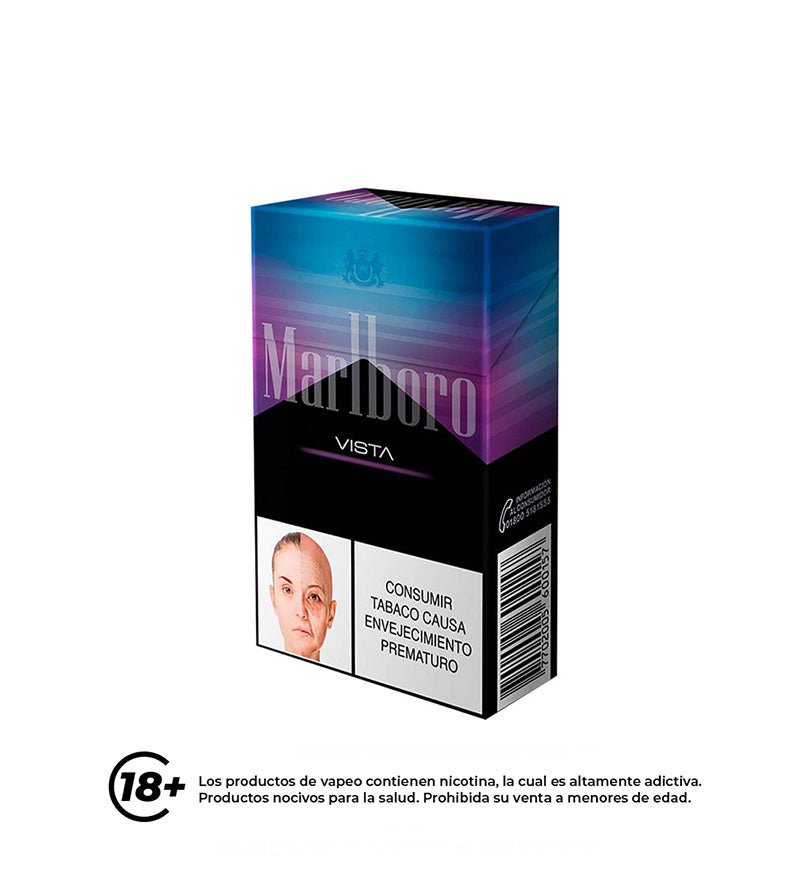 Cigarrillo Marlboro Fusion Mora Azul - 1paq - Licores Medellín