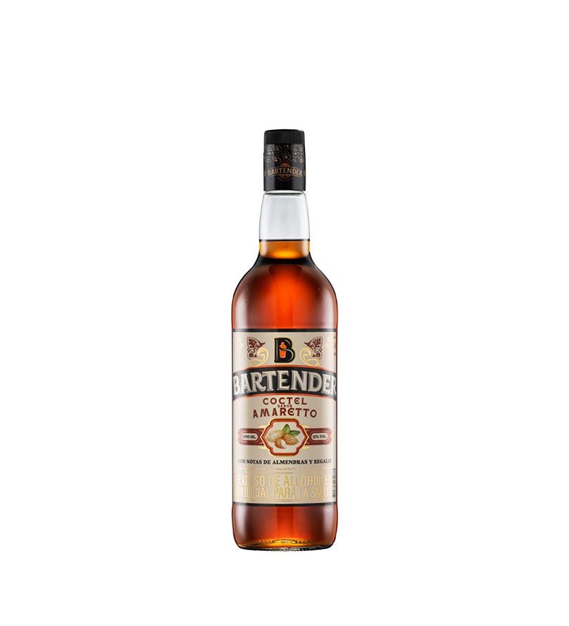Botella de Cóctel Amaretto Bartender de 1 litro
